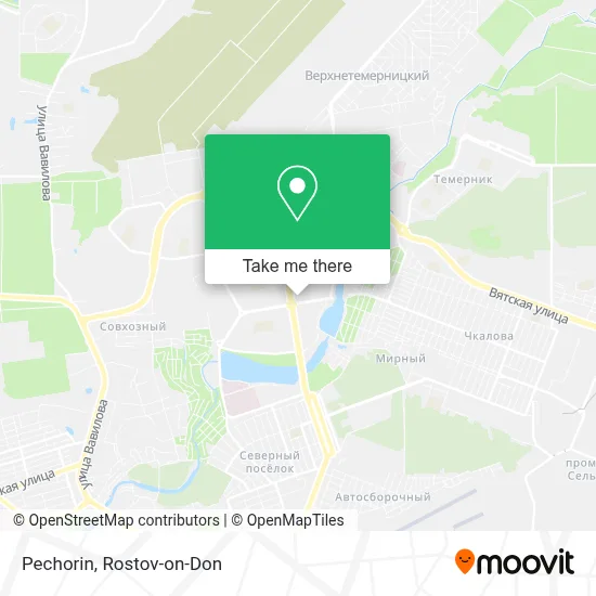 Pechorin map