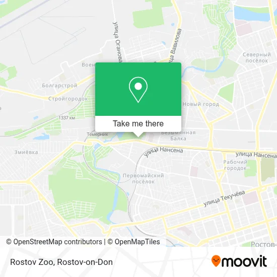 Rostov Zoo map