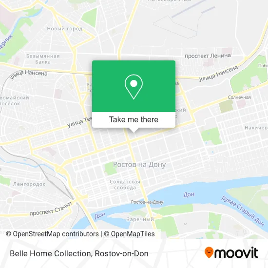 Belle Home Collection map