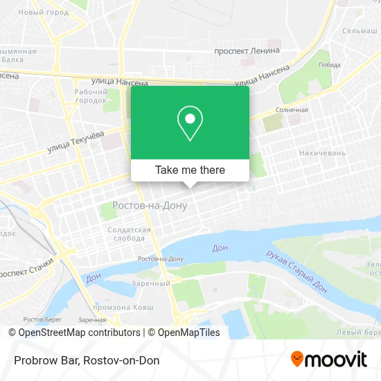 Probrow Bar map