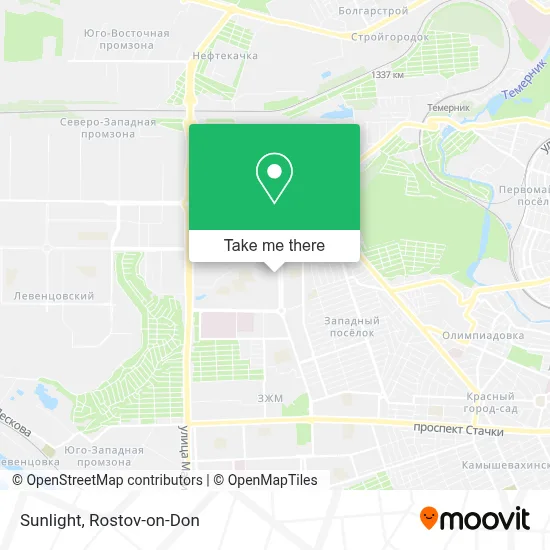 Sunlight map