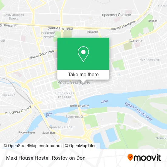 Maxi House Hostel map