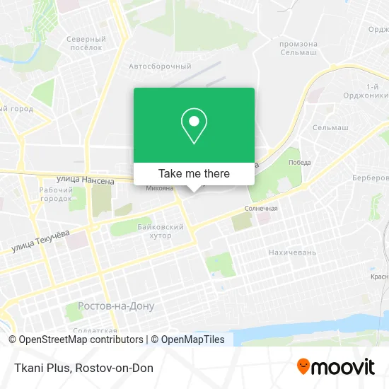 Tkani Plus map