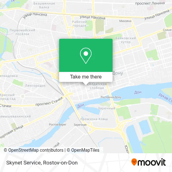 Skynet Service map