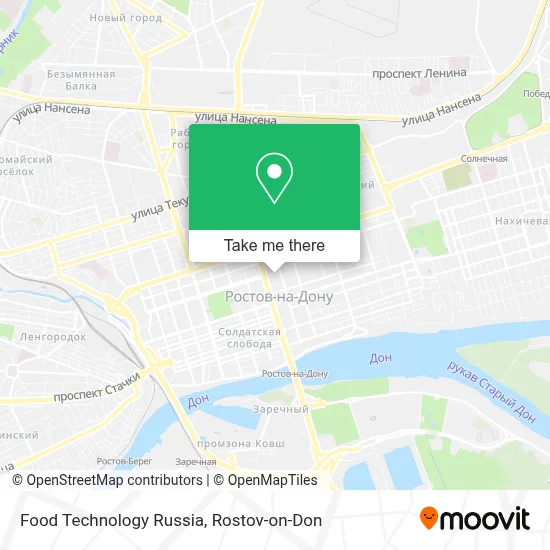 Food Technology Russia map