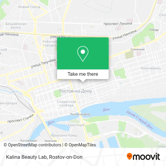 Kalina Beauty Lab map