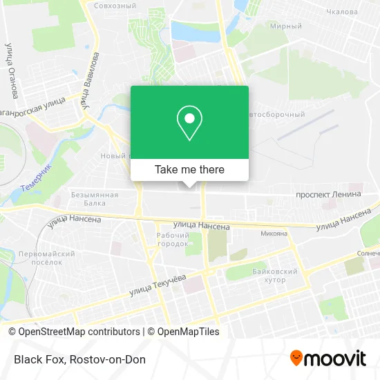 Black Fox map