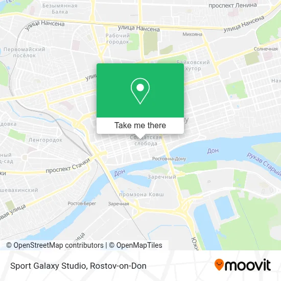 Sport Galaxy Studio map