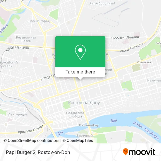 Papi Burger’S map