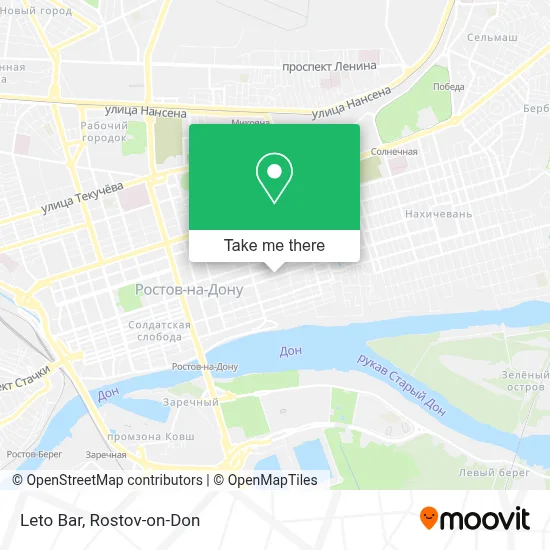 Leto Bar map