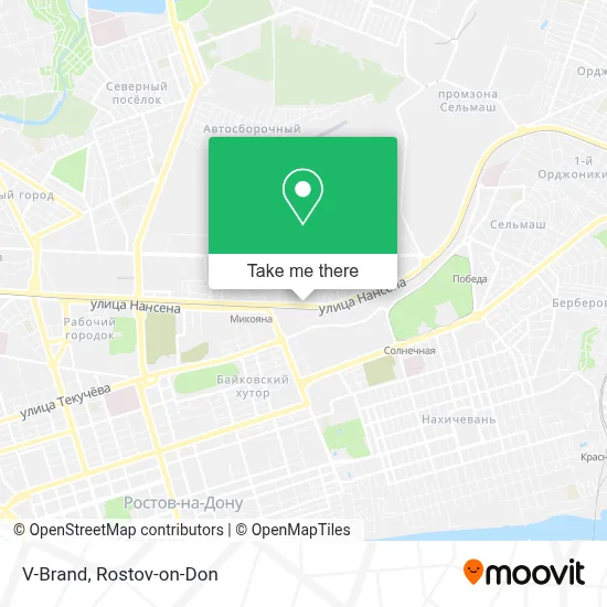 V-Brand map