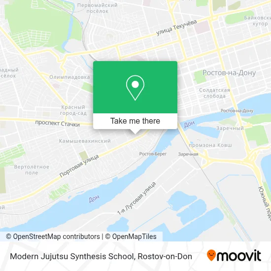 Modern Jujutsu Synthesis School map
