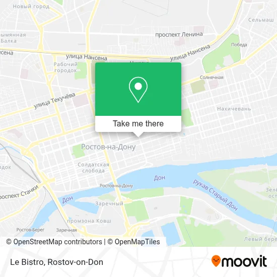 Le Bistro map