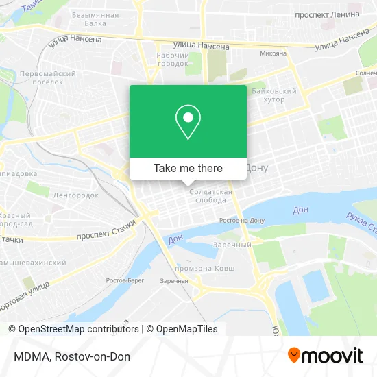 MDMA map