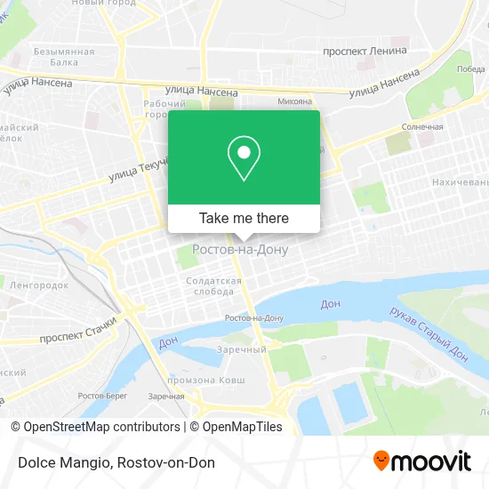 Dolce Mangio map