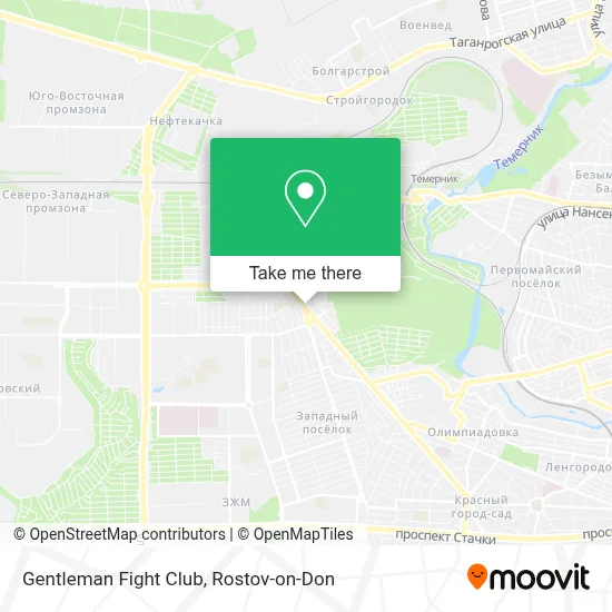 Gentleman Fight Club map