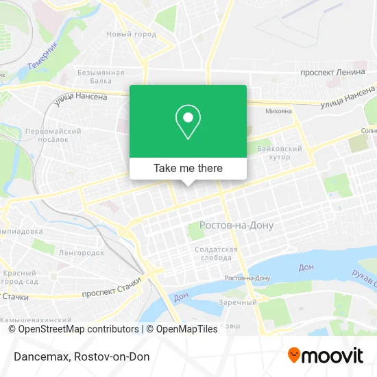 Dancemax map