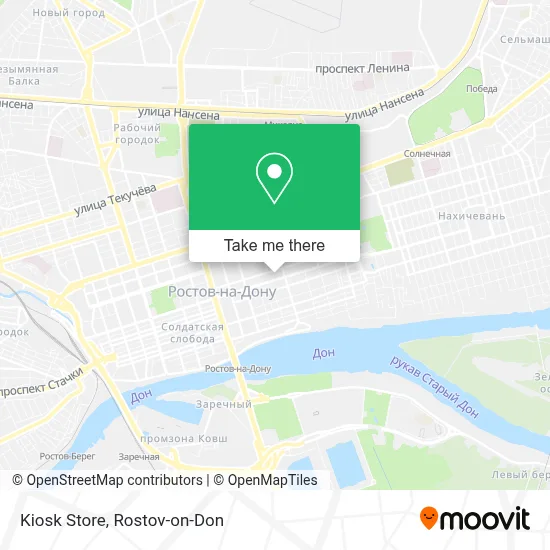 Kiosk Store map