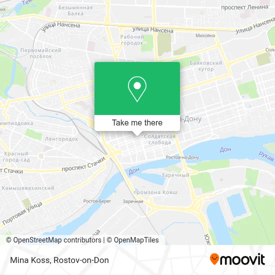 Mina Koss map