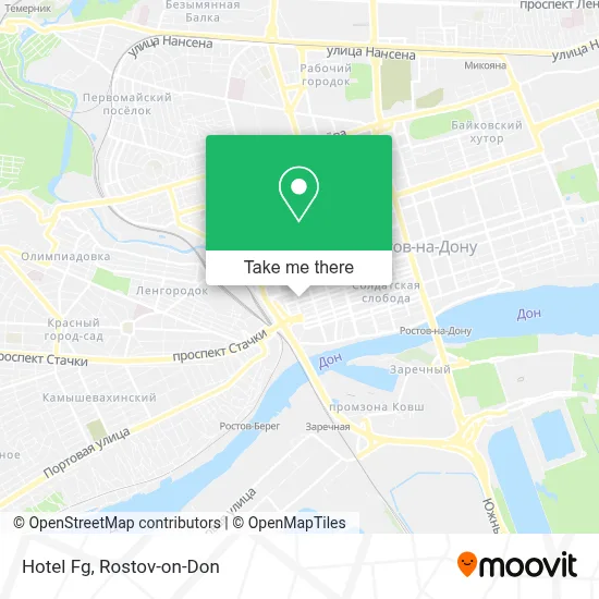 Hotel Fg map