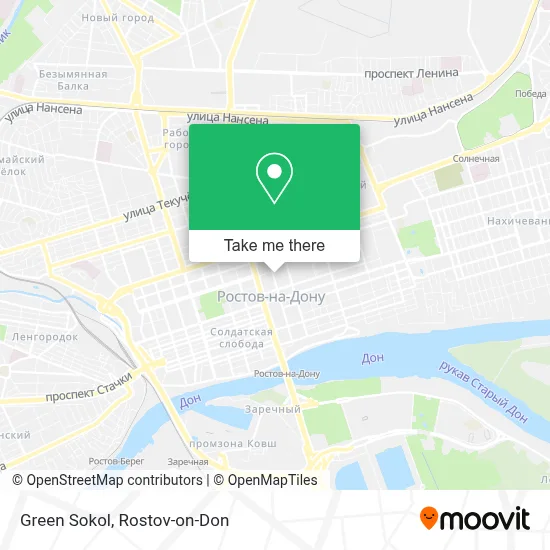 Green Sokol map