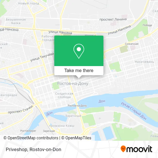 Priveshop map