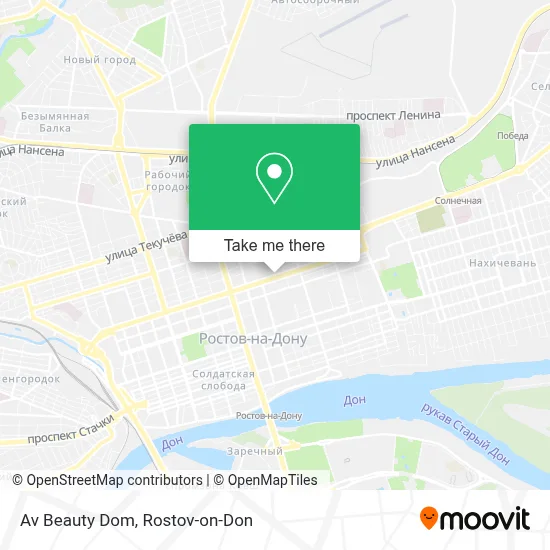 Av Beauty Dom map
