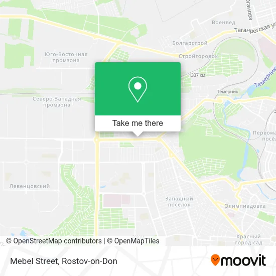 Mebel Street map