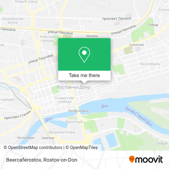 Beercaferostov map