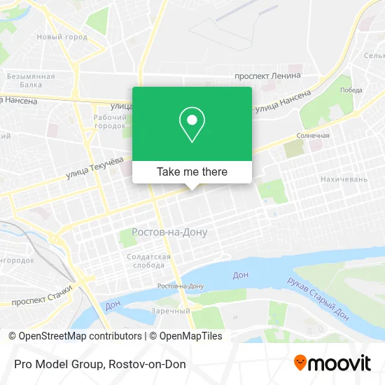 Pro Model Group map