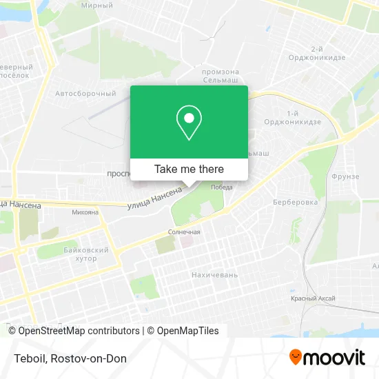Teboil map
