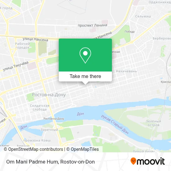 Om Mani Padme Hum map