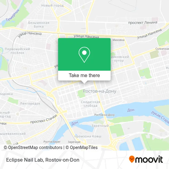Eclipse Nail Lab map
