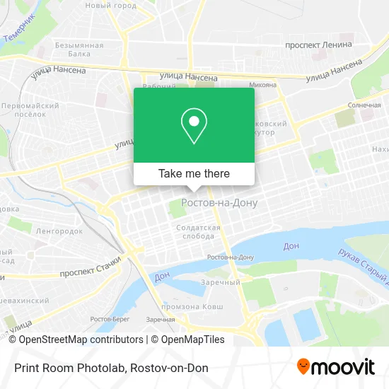 Print Room Photolab map