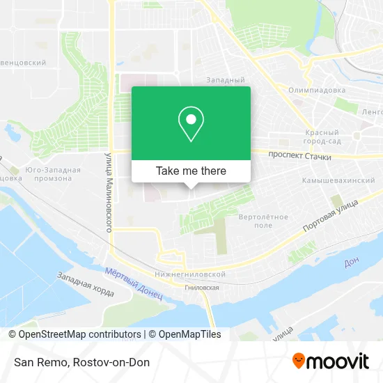 San Remo map