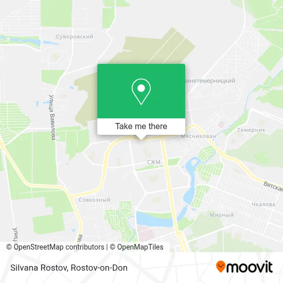 Silvana Rostov map