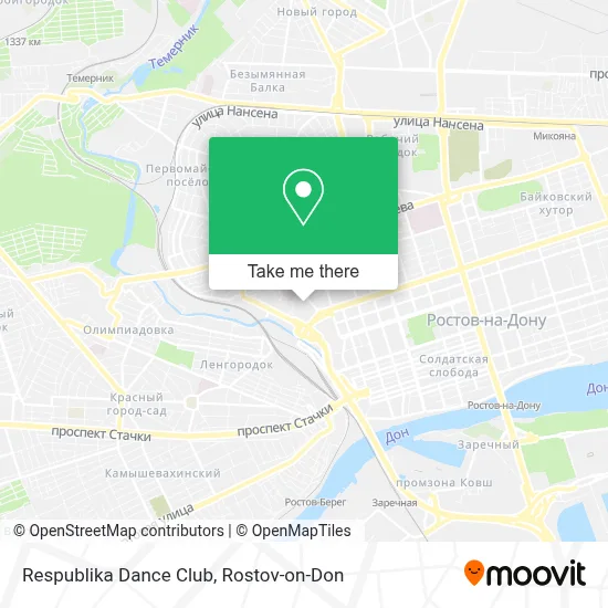 Respublika Dance Club map