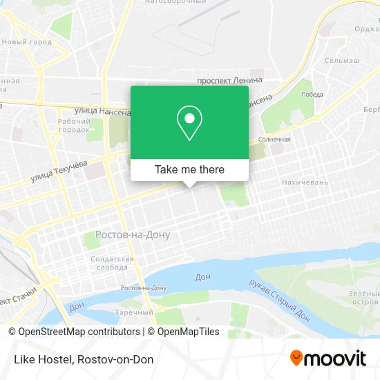 Like Hostel map