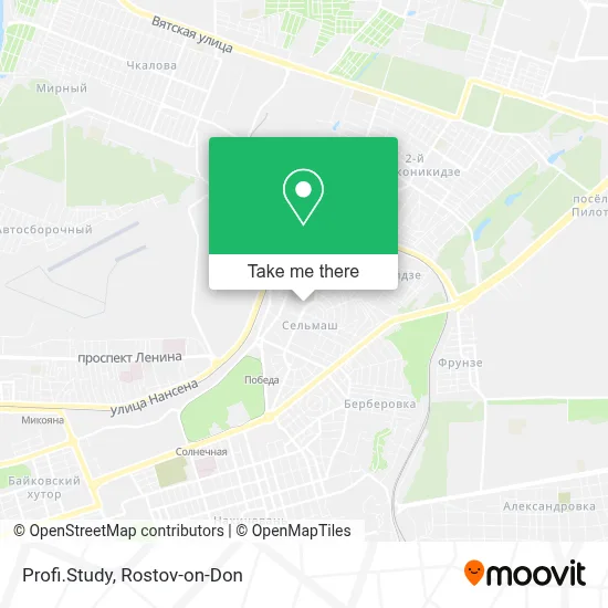 Profi.Study map