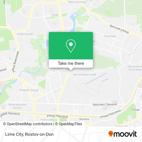 Lime City map