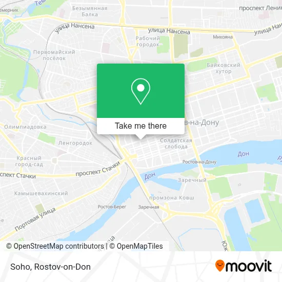 Soho map
