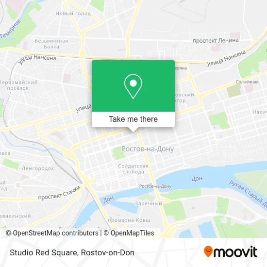 Studio Red Square map