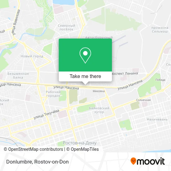 Donlumbre map