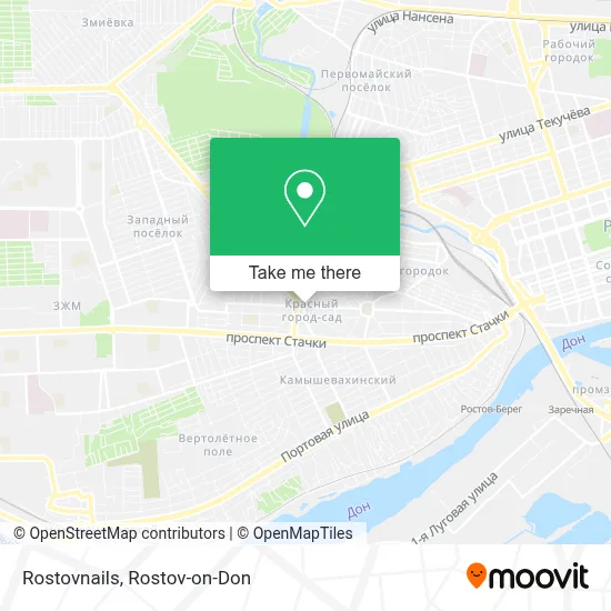 Rostovnails map