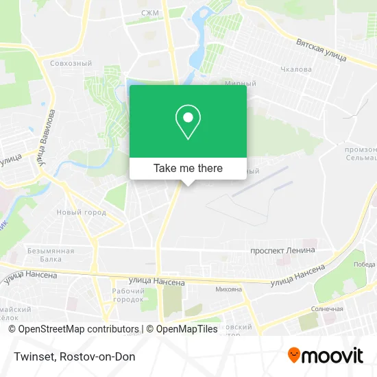 Twinset map