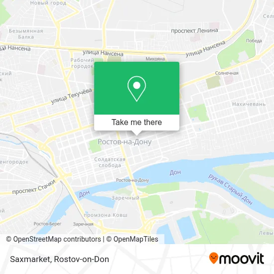 Saxmarket map