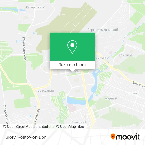 Glory map