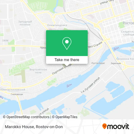 Marokko House map