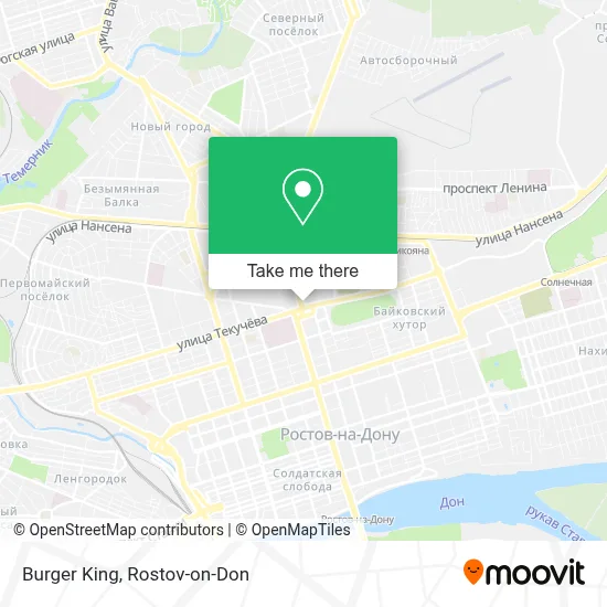 Burger King map