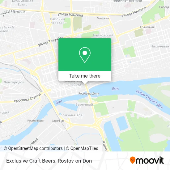 Exclusive Craft Beers map